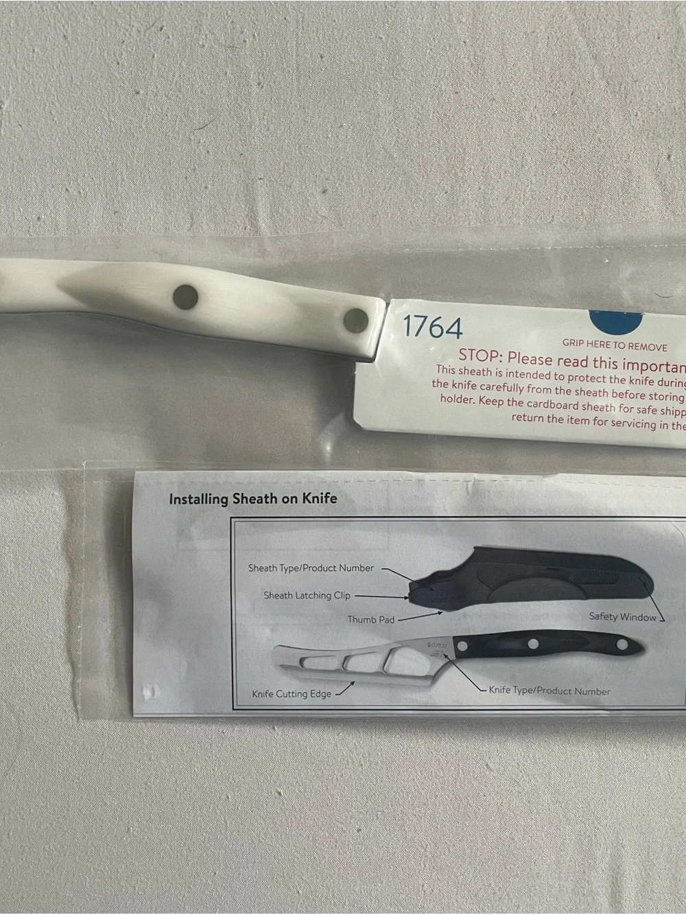 Cutco sharp white